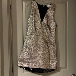 Sparkly gold and black party dress‼️